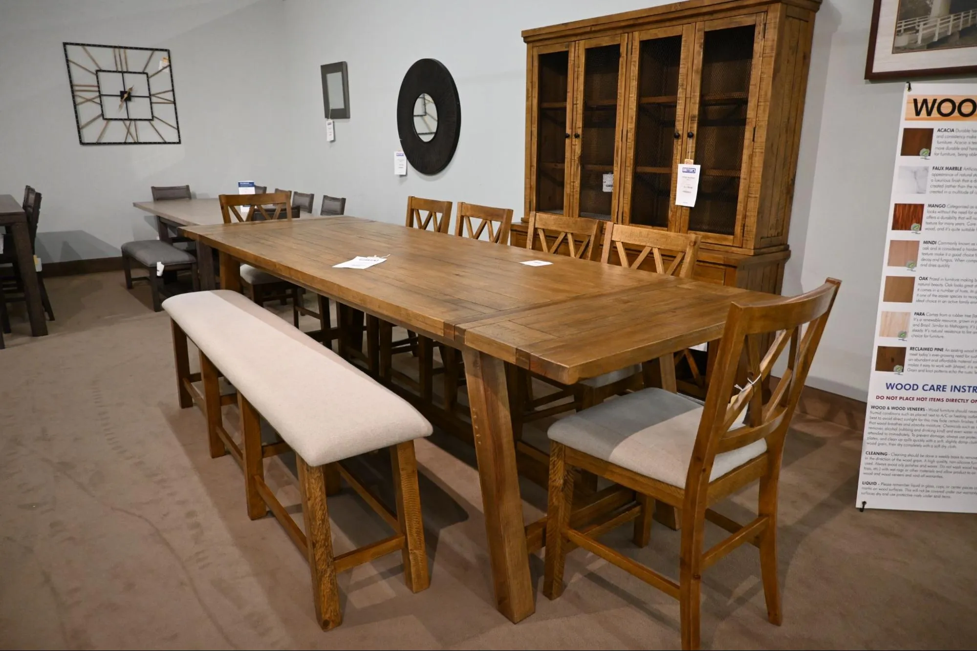 dining tables and dining chairs in Pennsylvania by Beiters